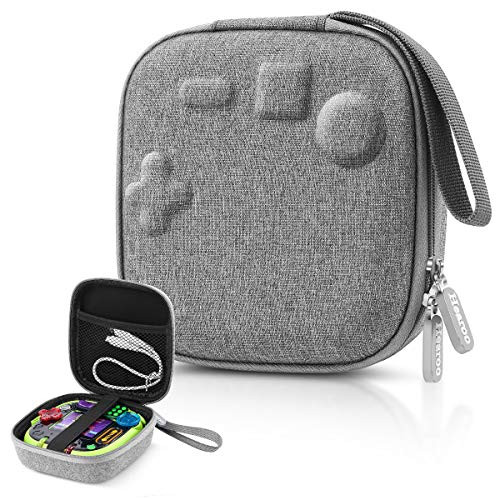 Hearoo Hard Travel Carrying Storage Case for Leapfrog Rockit Twist Handheld Learning Game System (Grey)