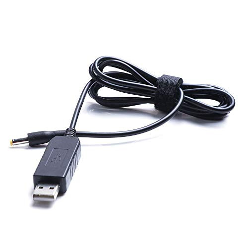 DC 5V to DC 9V USB Voltage Step Up Converter Cable, for Router Mini Fan LED Charge Speakers, etc. Cable with DC Connector 4.0x1.7mm