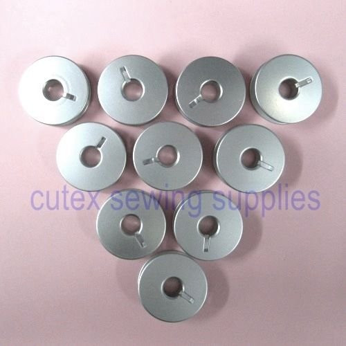 Cutex Brand Pack of 10 Aluminum Bobbins for Pfaff Domestic Sewing Machines #9033a Cutex Brand Pack of 10 Aluminum Bobbins for Pfaff Domestic Sewing Machines #9033a