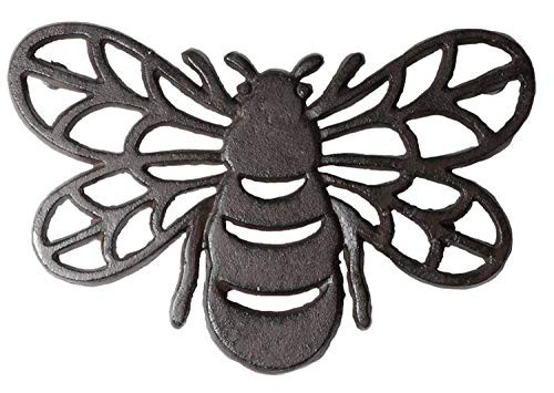DEI Bee Trivet, 4.5"x8", Mulitcolor