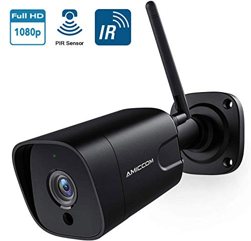 Outdoor Security Camera, 1080P WiFi Camera Wireless Surveillance Cameras, PIR Smart Motion Detection, IP Camera with IP66 Waterproof, IR Night Vision, Activity Alert, Deterrent Alarm - iOS, Android Outdoor Security Camera, 1080P WiFi Camera Wireless Surveillance Cameras, PIR Smart Motion Detection, IP Camera with IP66 Waterproof, IR Night Vision, Activity Alert, Deterrent Alarm - iOS, Android