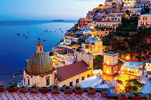 Puzzles for Adults 1000 Piece Jigsaw Puzzles 1000 Pieces for Adults Kids Large Puzzle Game Toys Gift Amalfi Coast 27.2" x 20.1"