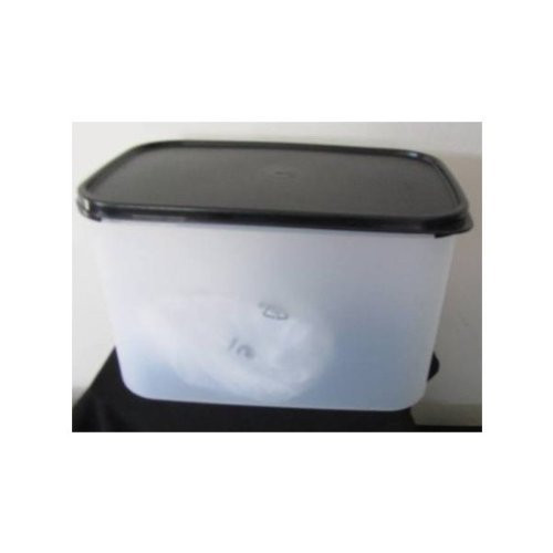 Tupperware Modular Mate Rectangle #3. Black Seal
