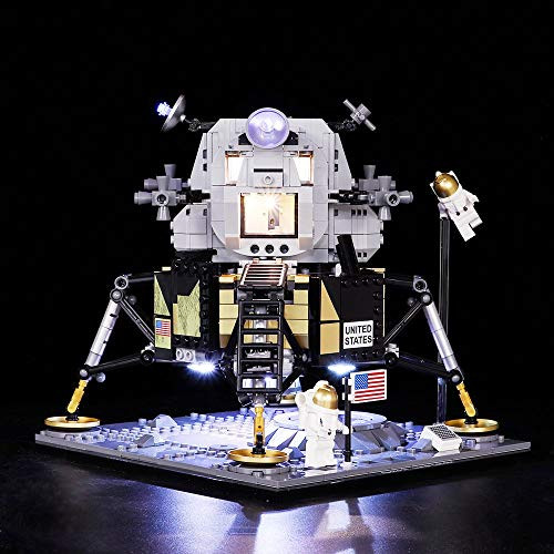 VONADO Light Kit for Lego 10266 NASA Apollo 11 Lunar Lander Lighting Set Indoor Interior Christmas Halloween Festival Gift(Lights Only) VONADO Light Kit for Lego 10266 NASA Apollo 11 Lunar Lander Lighting Set Indoor Interior Christmas Halloween Festival Gift(Lights Only)