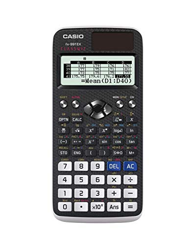 Casio FX-991EX Engineering/Scientific Calculator, Black (Renewed)