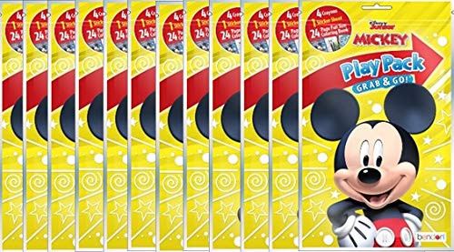 Mickey Mouse Grab and Go Play Packs 12ct