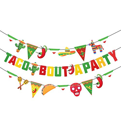 Taco Bout a Party Banner Fiesta Theme Party Bunting Fiesta Birthday Decoration Mexican Cinco De Mayo Theme Banner Bridal Shower Bachelorette Party Supplies Taco Bout a Party Banner Fiesta Theme Party Bunting Fiesta Birthday Decoration Mexican Cinco De Mayo Theme Banner Bridal Shower Bachelorette Party Supplies