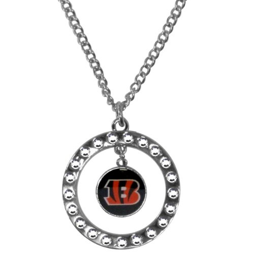 NFL San Diego Chargers Rhinestone Hoop Necklace