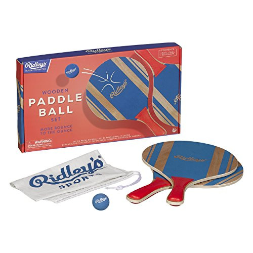 Ridley's House of Novelties Paddle Ball, Blue