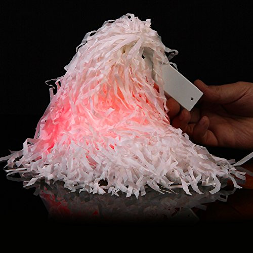 Fun Central H80 LED Light Up Pom Poms - Assorted - 6pcs