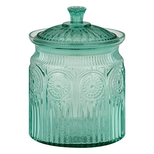 The Pioneer Woman Adeline Cookie Jar Turquoise, 1.0 CT