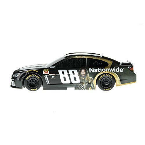 Lionel Racing 15073 NASCAR Authentics 2017 Dale Earnhardt Jr #88 Justice League Lionel Racing Diecast, Black, Gold, Silver, White; 1: 24 Scale Lionel Racing 15073 NASCAR Authentics 2017 Dale Earnhardt Jr #88 Justice League Lionel Racing Diecast, Black, Gold, Silver, White; 1: 24 Scale