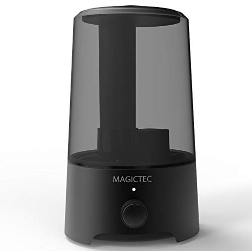 Cool Mist Humidifier, Magictec 2.5L Bedroom Essential Humidifier Diffuser, Baby Humidifier with Adjustable Mist Output, Auto Shut Off, Super Quiet 360° Nozzle- Lasts Up to 24 Hours Cool Mist Humidifier, Magictec 2.5L Bedroom Essential Humidifier Diffuser, Baby Humidifier with Adjustable Mist Output, Auto Shut Off, Super Quiet 360° Nozzle- Lasts Up to 24 Hours