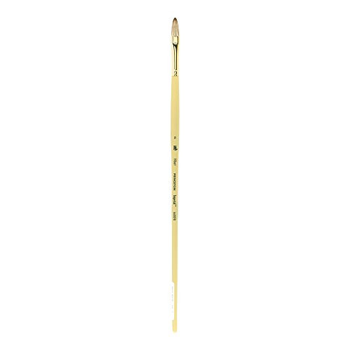 Princeton Imperial, Synthetic Mongoose Brush for Oil & Acrylic, Series 6600 Filbert, Size 8