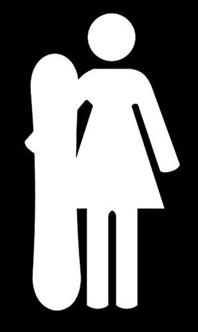 Makarios LLC Snowboarder Chick Girl Cars Trucks Vans Walls Laptop MKR| White |5.5 x 2.75|MKR439 Makarios LLC Snowboarder Chick Girl Cars Trucks Vans Walls Laptop MKR| White |5.5 x 2.75|MKR439