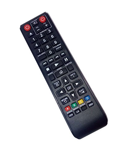 Replaced Remote Control Compatible for Samsung BD-FM51C BD-HM59C BD-JM51 BD-JM57C/ZA BD-JM57ZA BD Blu-Ray DVD Disc Player