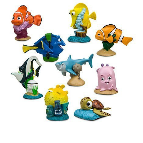 Disney Finding Nemo Figurine Play Set -- 9-Pc (200656)