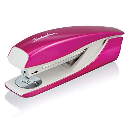 Swingline Stapler, NeXXt Series Wow, Desktop Stapler, 40 Sheet Capacity, Pink (55047023) (Renewed)