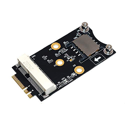 HLT Mini PCI-E to M.2(NGFF) key A/E Adapter With SIM card Slot for WiFi/WWAN/LTE Module HLT Mini PCI-E to M.2(NGFF) key A/E Adapter With SIM card Slot for WiFi/WWAN/LTE Module
