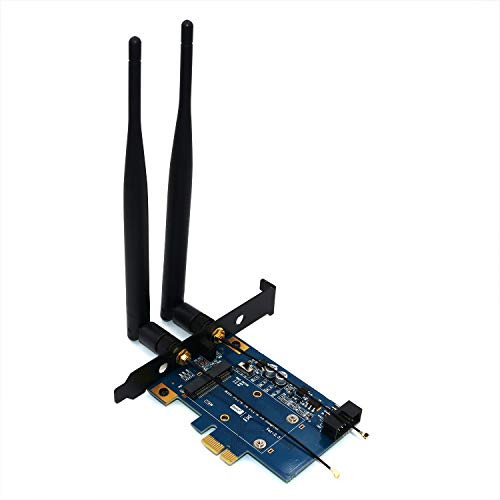 Timack Mini PCI-E PCI Express to PCI-E 1x Adapter with SIM Card Slot for WiFi and 3G/4G/LTE Card Timack Mini PCI-E PCI Express to PCI-E 1x Adapter with SIM Card Slot for WiFi and 3G/4G/LTE Card
