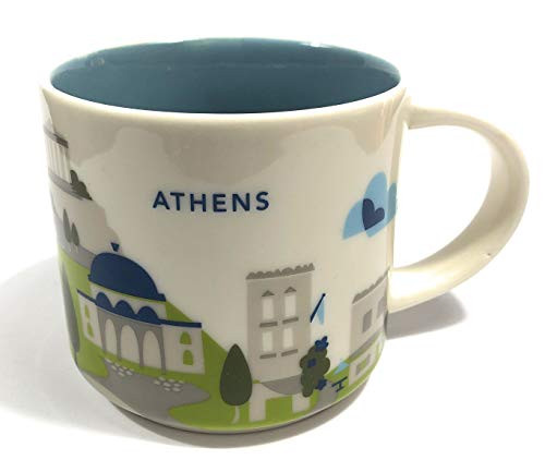 Starbucks 'You Are Here' YAH City Mug - ATHENS, Greece.