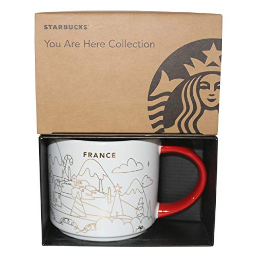 Starbucks France Mug YAH You are Here Collection Winter Collection - 14 fl oz / 414 ml