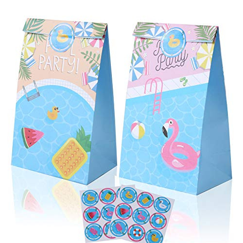 12PCS Summer Pool Party Bags,Beach Ball Goody Favor Gift Bags,Candy Treat Bags,for Swimming Pool Theme Party Decoration Supplies,Favor for Beach Party, Luau Party and Hawaiian Party (12) 12PCS Summer Pool Party Bags,Beach Ball Goody Favor Gift Bags,Candy Treat Bags,for Swimming Pool Theme Party Decoration Supplies,Favor for Beach Party, Luau Party and Hawaiian Party (12)