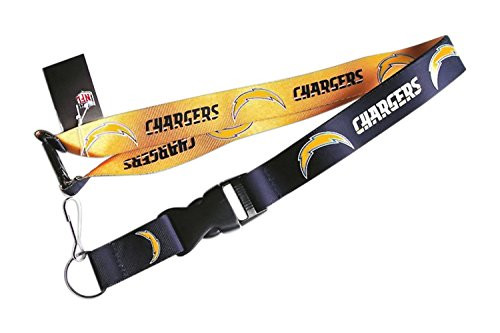 aminco NFL Los Angeles Chargers Reversible Lanyard