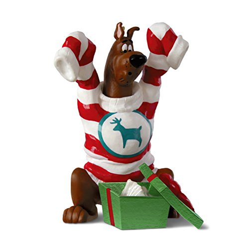 Hallmark Keepsake Christmas Ornament 2018 Year Dated, Scooby Doo An Oversize Surprise, Scooby-Doo Hallmark Keepsake Christmas Ornament 2018 Year Dated, Scooby Doo An Oversize Surprise, Scooby-Doo