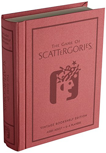 Winning Solutions Scattergories Linen Book Vintage Edition Board Games
