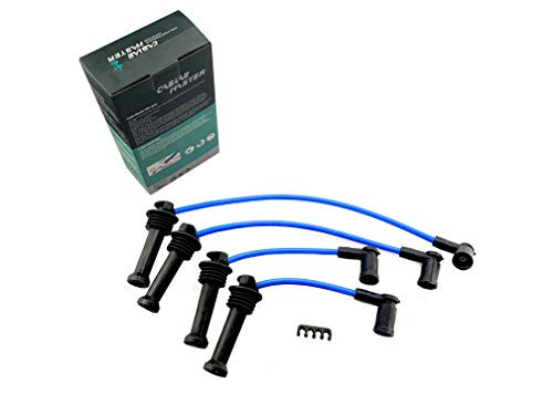 Cable Master Spark Plug Wires Compatible with Ford Fiesta Volvo C30 1.6L L4 16L 16v