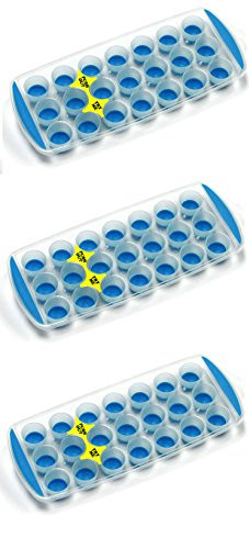 Chef Craft Push Out Ice Cube Tray (Value 3-Pack)