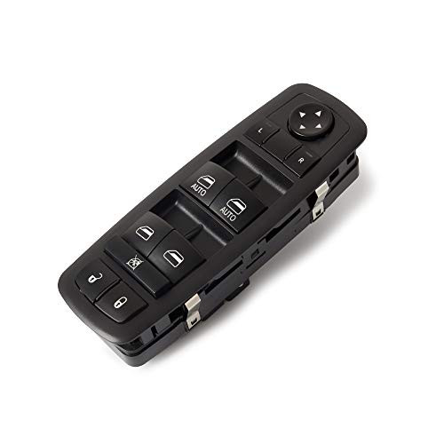 Tepeng Front Left Side Power Window Master Window Switch Compatible with Dodge Charger Ram 1500 2500 3500 4500 5500 4 Door,Replace Part# 68231805AA 68139805AB 68139805AA 56046823AC