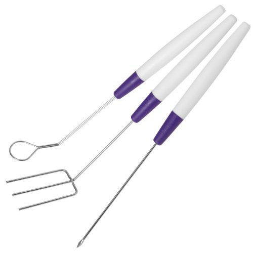 Wilton 1904-1017 Candy Melt Dipping Tool, 2 Sets of 3