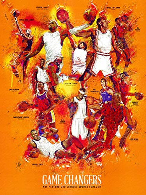 777 Tri-Seven Entertainment Basketball Poster Black Sports History Wall Art Print African American (18"x24")