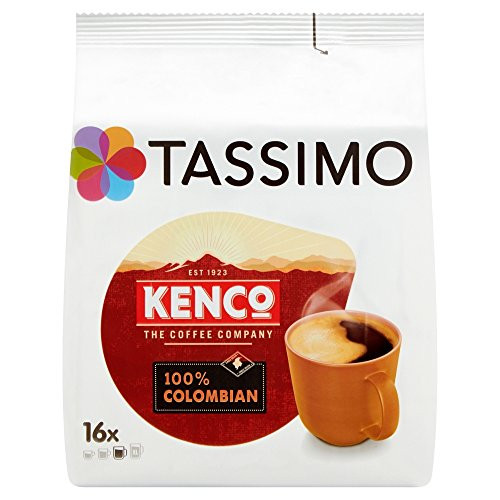 TASSIMO Kenco Colombian 16 T DISCs (Pack of 5, Total 80 T DISCs) TASSIMO Kenco Colombian 16 T DISCs (Pack of 5, Total 80 T DISCs)