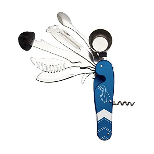 Sports Vault NFL Buffalo Bills Bartender Multi Tool Sports Vault NFL Buffalo Bills Bartender Multi Tool