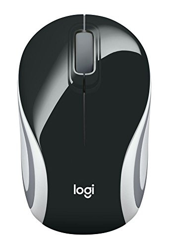 Logitech M187 Cordless Mini Mouse - Red/Grey (910-002721)