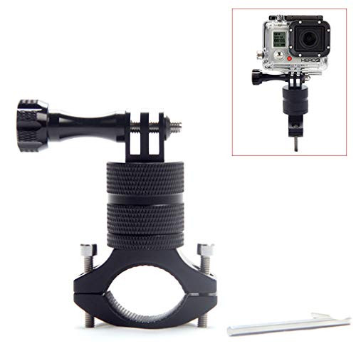 Bike Handlebar Mount,Camera Mountain Bike Mount Compatible for All gopro Models/Action Cameras, Aluminium 360 Degree Rotation Bike Handlebar Mount,Camera Mountain Bike Mount Compatible for All gopro Models/Action Cameras, Aluminium 360 Degree Rotation