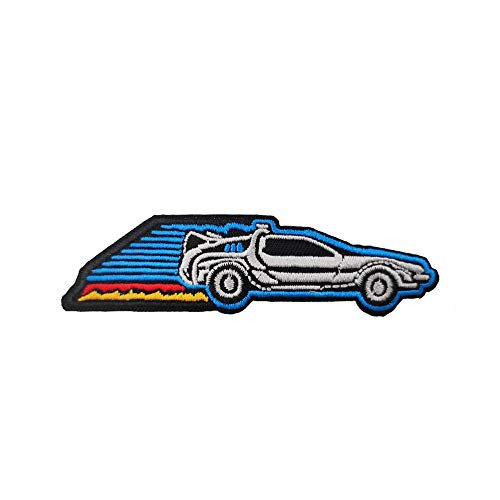 3.75'' Back to The Future Embroidered Iron on and sew on Patch