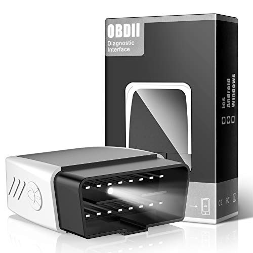 FYSMY OBD2 Scanner & WiFi Car Code Reader, Professional Grade Wireless Bluetooth 4.0 OBDII Diagnostic Car Scanner & Reader Tool, Adapter Check Engine Light Diagnostic Tool for iOS,Android and Windows