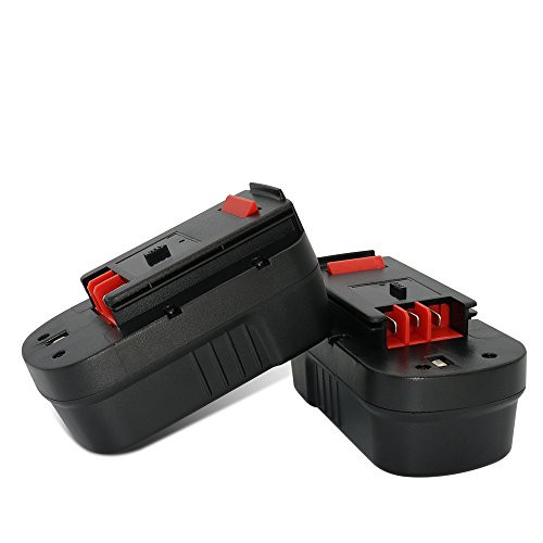 2 Pack 3.6Ah Ni-MH for Black and Decker 18 Volt Battery HPB18 HPB18-OPE 244760-00 A1718 Firestorm FS180BX FS18BX FS18FL FSB18 for Black & Decker 18v Battery Cordless Power Tools