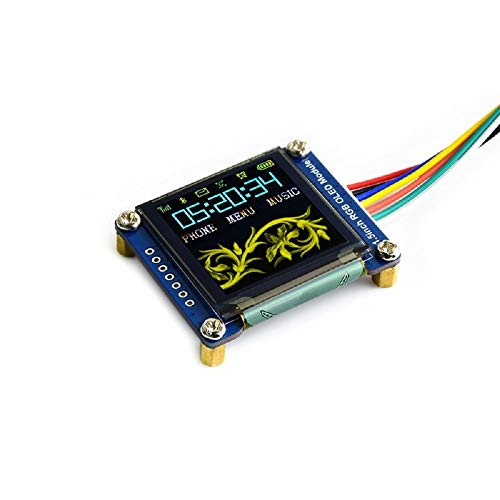 1.5inch RGB OLED Display Module,128x128 Pixels 16-bit high Color (65K Colors) SPI Interface with Examples for Raspberry Pi/Jetson Nano/Arduino/STM32