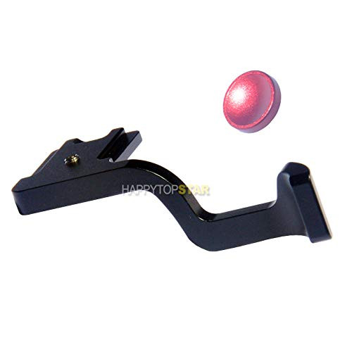 Camera Thumb Thumb-Up Hot Shoe Hotshoe Grip & Red Concave Soft Shutter Release Button Compatible with Fuji FUJIFILM XT10 X-T10 XT20 X-T20 XT30 X-T30 Camera Thumb Thumb-Up Hot Shoe Hotshoe Grip & Red Concave Soft Shutter Release Button Compatible with Fuji FUJIFILM XT10 X-T10 XT20 X-T20 XT30 X-T30