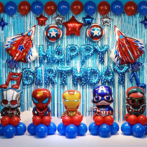 Superhero Birthday Party Decorations Kids Birthday Party Supplies Superhero Balloons Perfect For Your Kids Theme Party Superhero Birthday Party Decorations Kids Birthday Party Supplies Superhero Balloons Perfect For Your Kids Theme Party