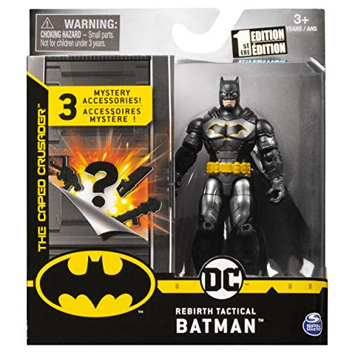 DC Batman 2020 Rebirth Tactical Batman 4-inch Action Figure by Spin Master DC Batman 2020 Rebirth Tactical Batman 4-inch Action Figure by Spin Master