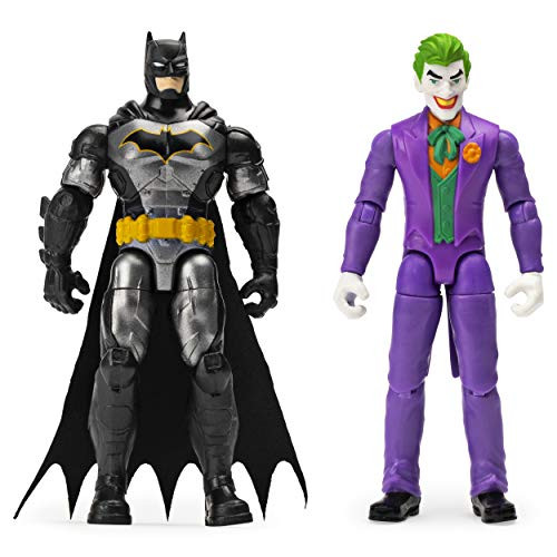 BATMAN, 4-Inch BATMAN and THE JOKER Action Figures with 6 Mystery Accessories BATMAN, 4-Inch BATMAN and THE JOKER Action Figures with 6 Mystery Accessories
