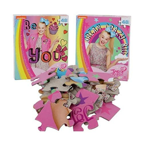 Jojo Siwa Nickelodeon Dream Crazy Big 48pc Puzzle-Set of 2