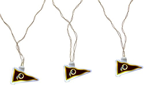 NFL Washington Redskins LED Pennant Party Lights