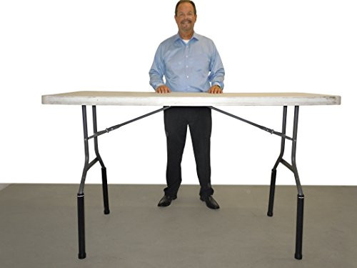 Lift Your TableTM Folding Table risers Extenders (Standing Desk Kit)